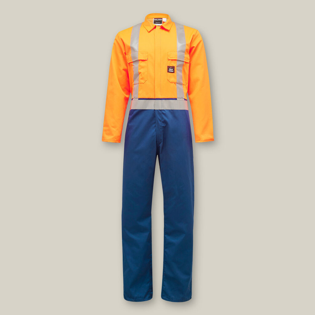 Day/Night Polycotton Hi-Vis Zip Overall image number null