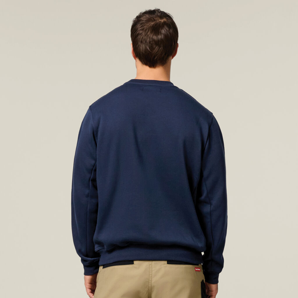 Crew Neck Fleece Jumper