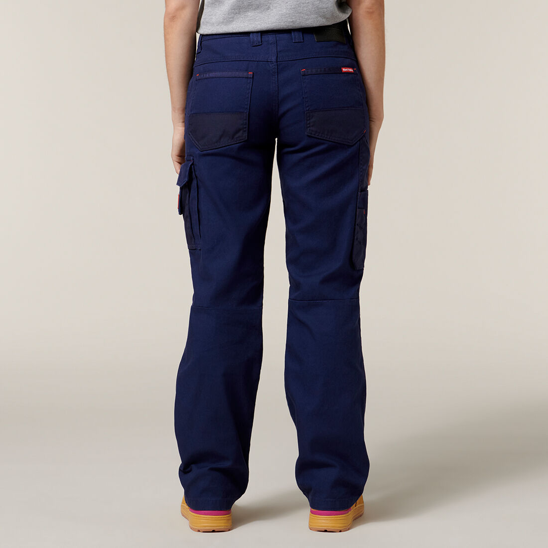 Ladies navy store blue cargo pants