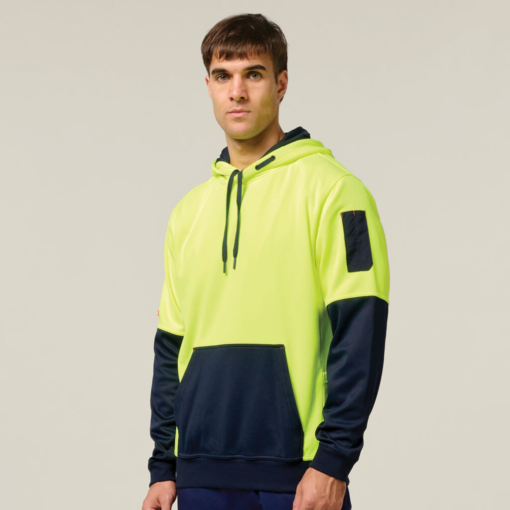 Hi-Vis 2 Tone Fleece Hoodie