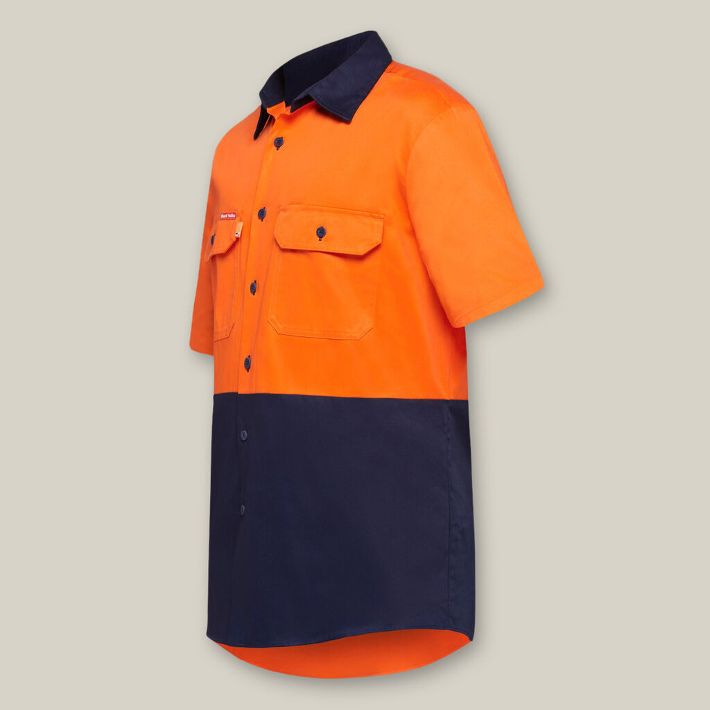 Core Hi Vis 2 Tone Light Weight Vented Shirt image number null