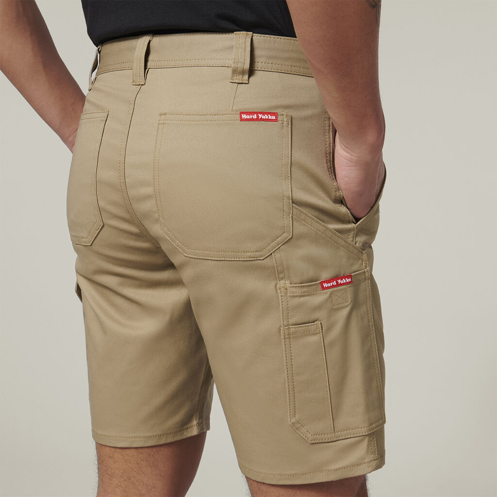 Core Relaxed Fit Stretch Cotton Work Cargo Short