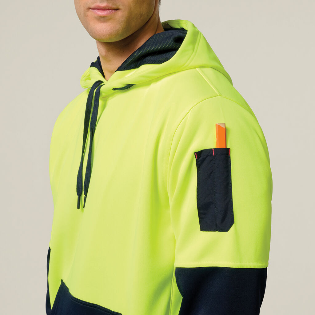Hi-Vis 2 Tone Fleece Hoodie