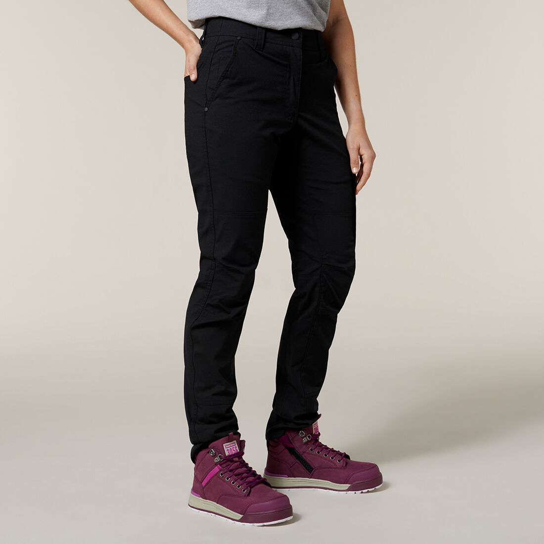 Slim fit cargo pants womens hotsell
