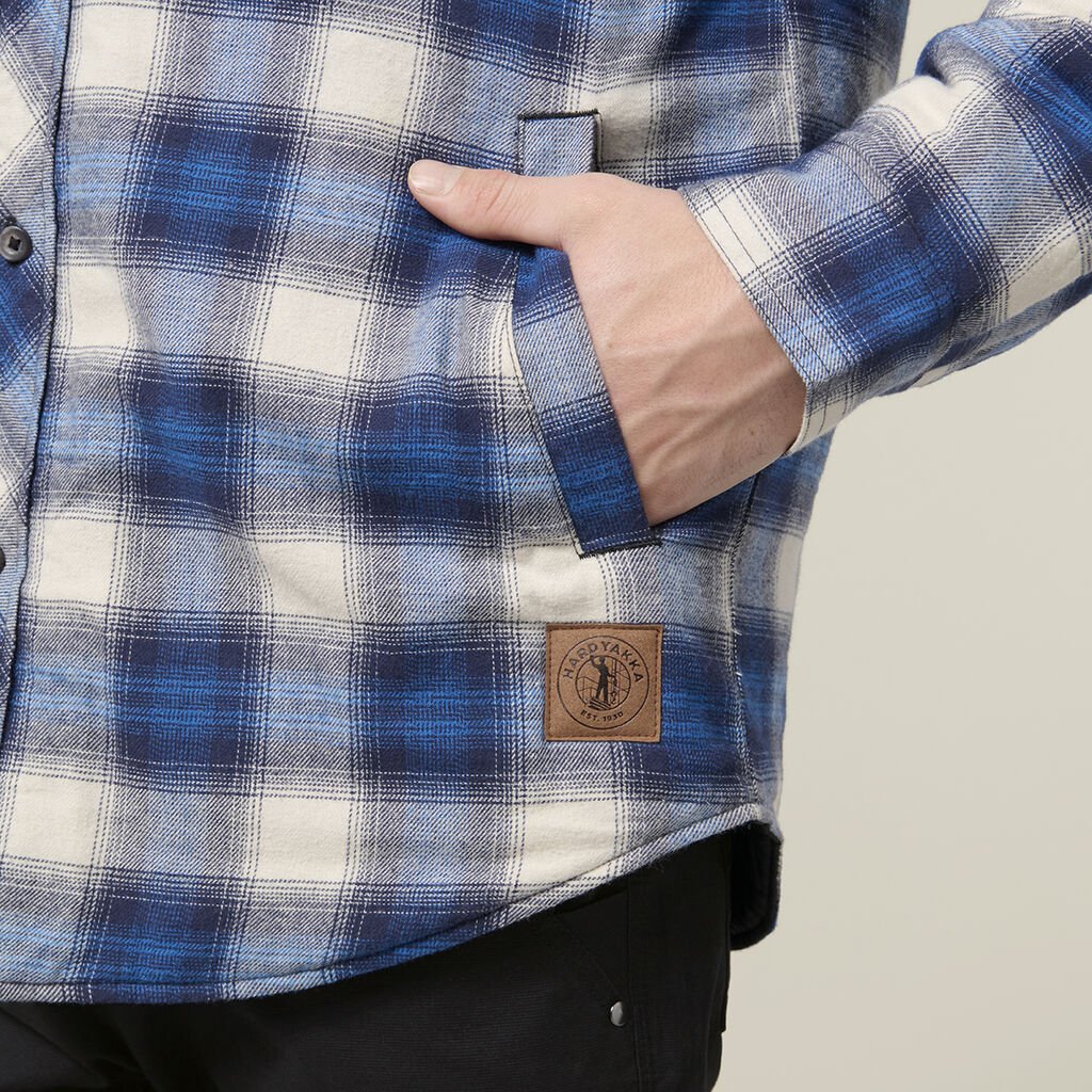 Quilted Flannel Hooded Shacket
