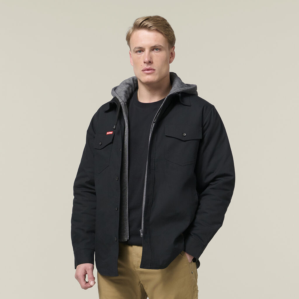 Quilted Solid Shacket