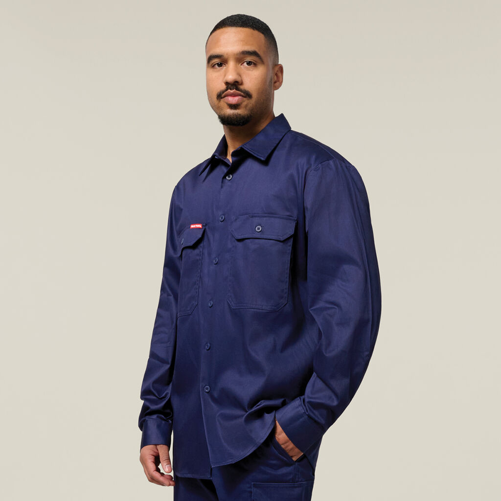 Cotton Drill Long Sleeve Shirt