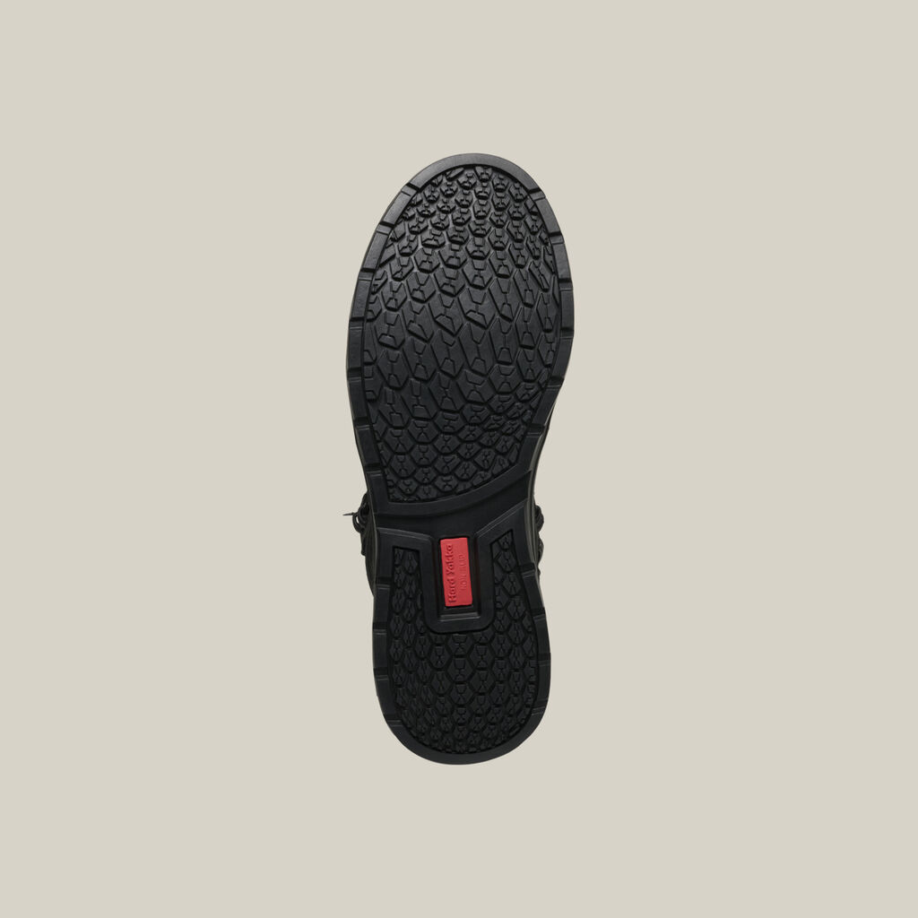 Evolution Lace Up & Side Zip 6" Steel Toe Safety Boot - Black