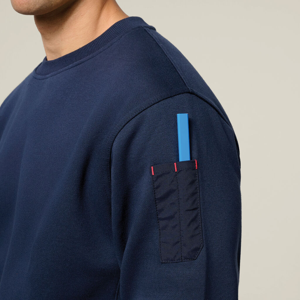 Crew Neck Fleece Jumper