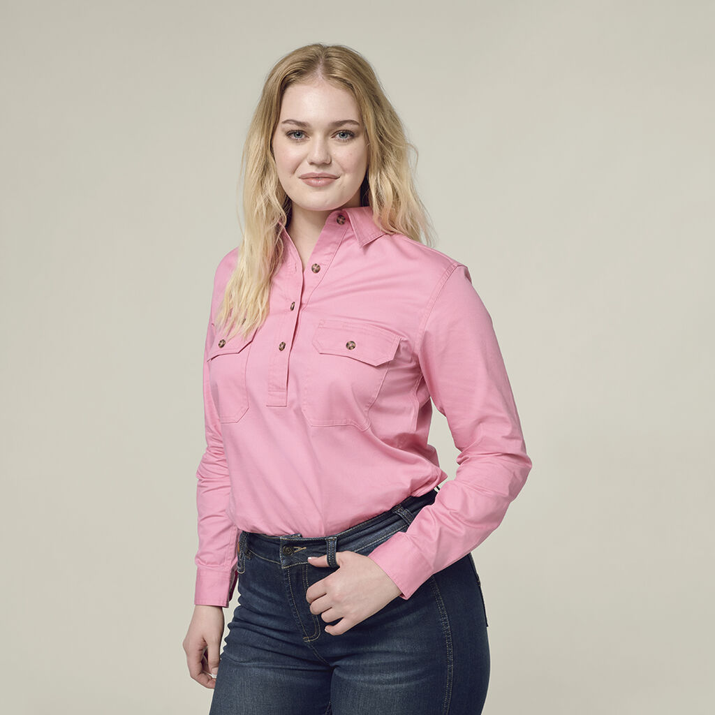 Womens Heritage Closed Front Drill Shirt