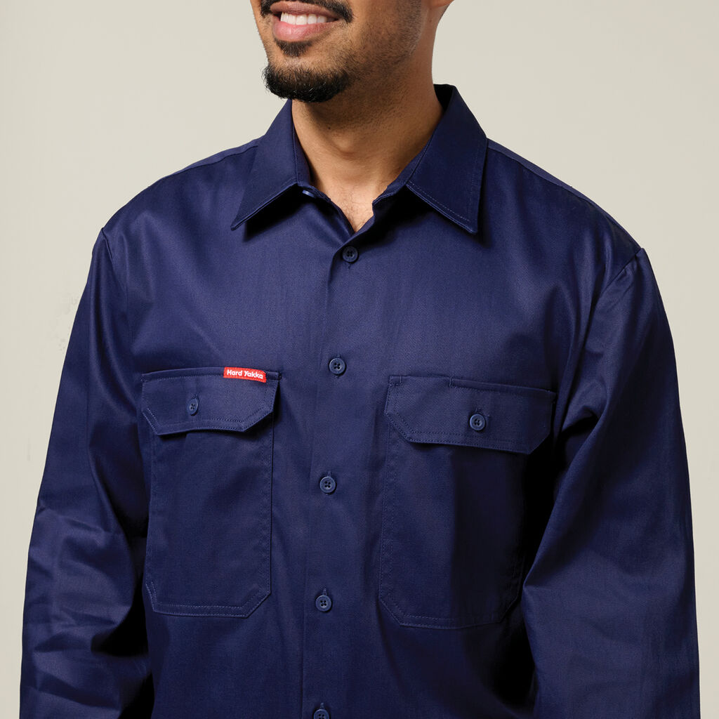 Cotton Drill Long Sleeve Shirt