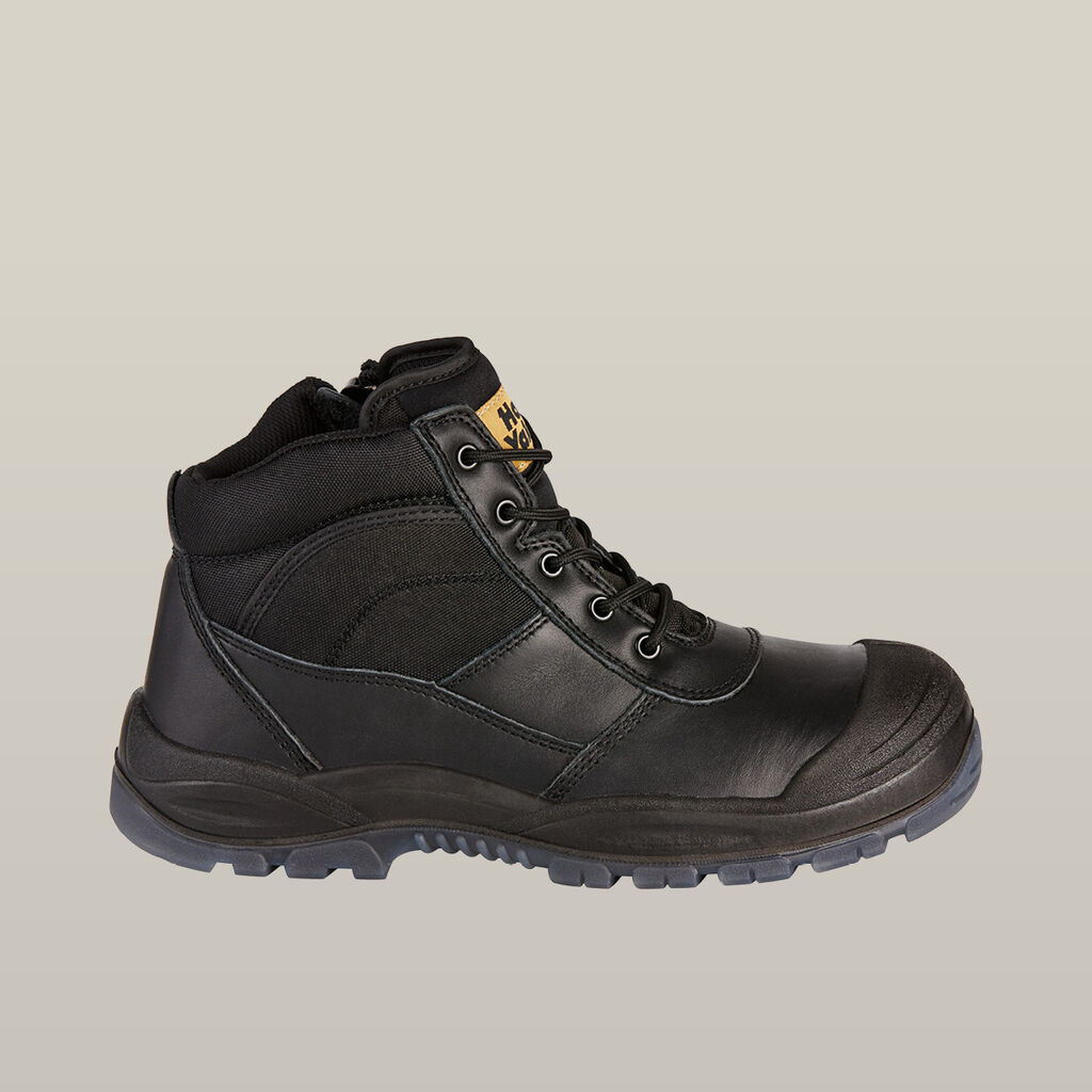 Utility Safety Boot, Black Hard Yakka Australia