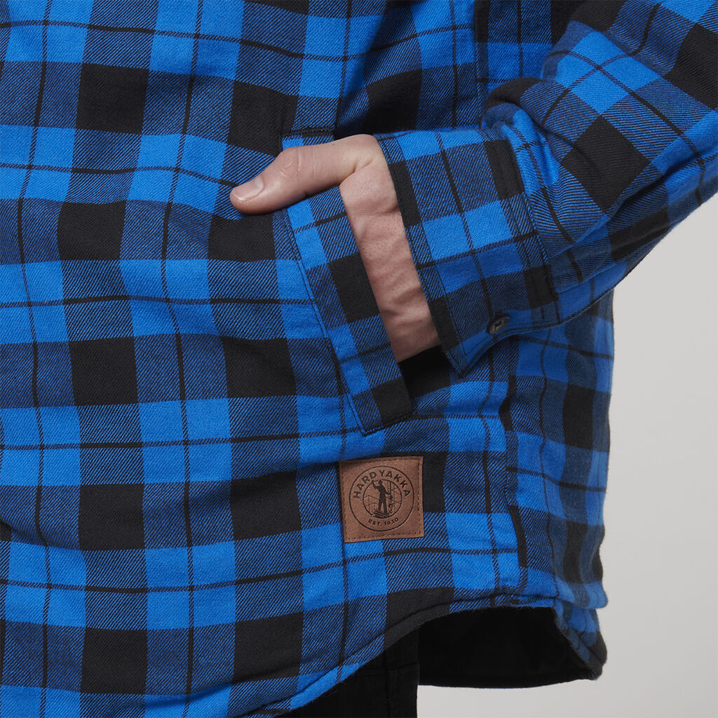 Quilted Flannel Hooded Shacket