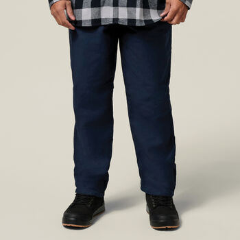 Moleskin Plain Front Denim Work Jeans