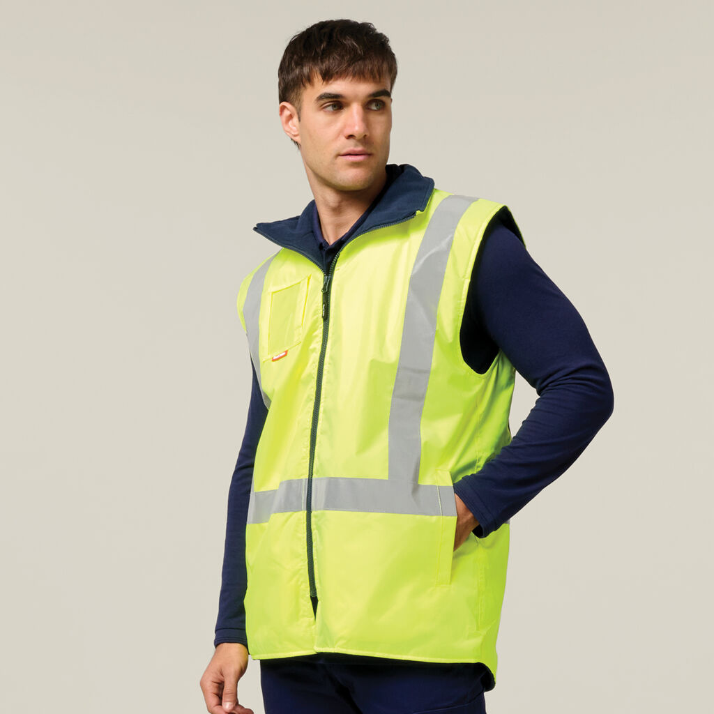 Hi-Vis Taped All Weather Fleece Vest
