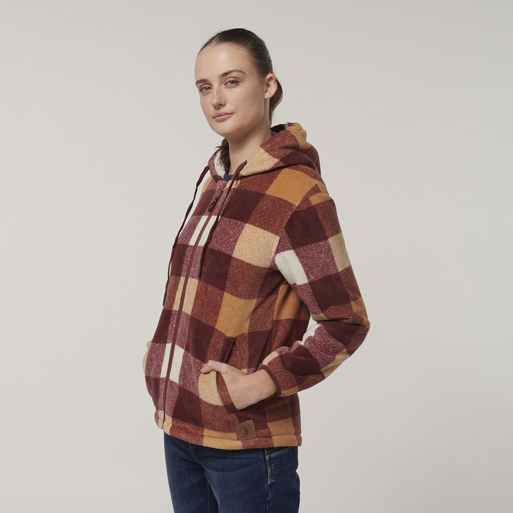 Womens Check Zoodie