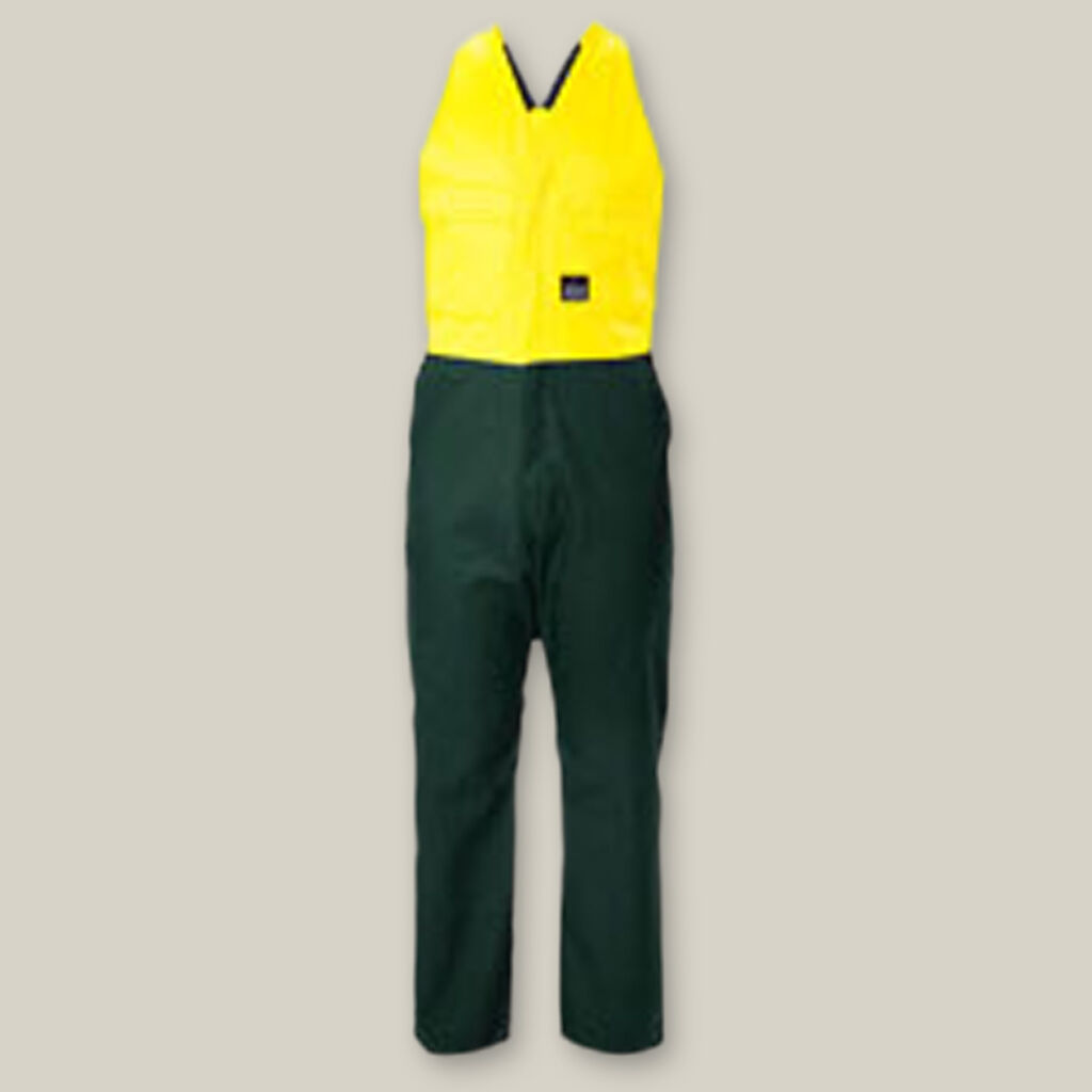 Easy Action Polycotton Hi-Vis Conceal Zip Overall