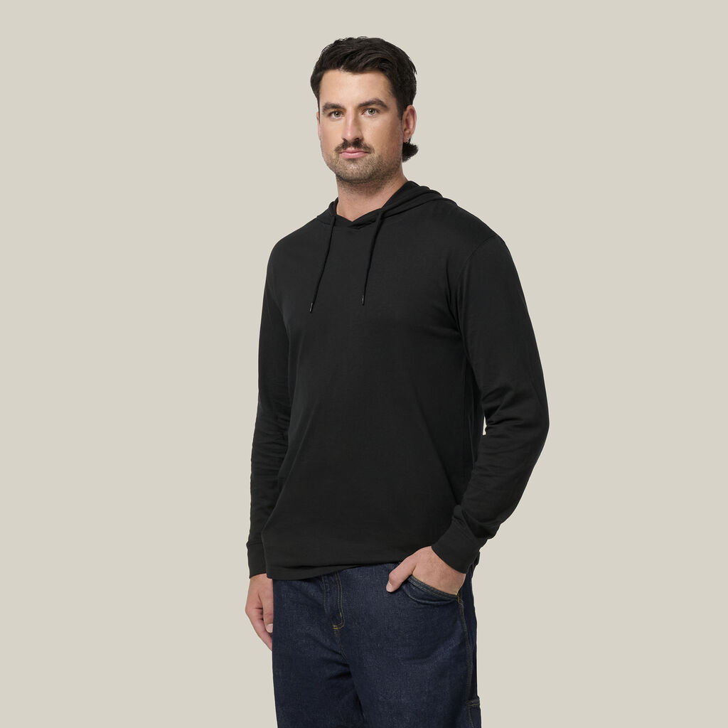 Heritage Long Sleeve Tee With Hood