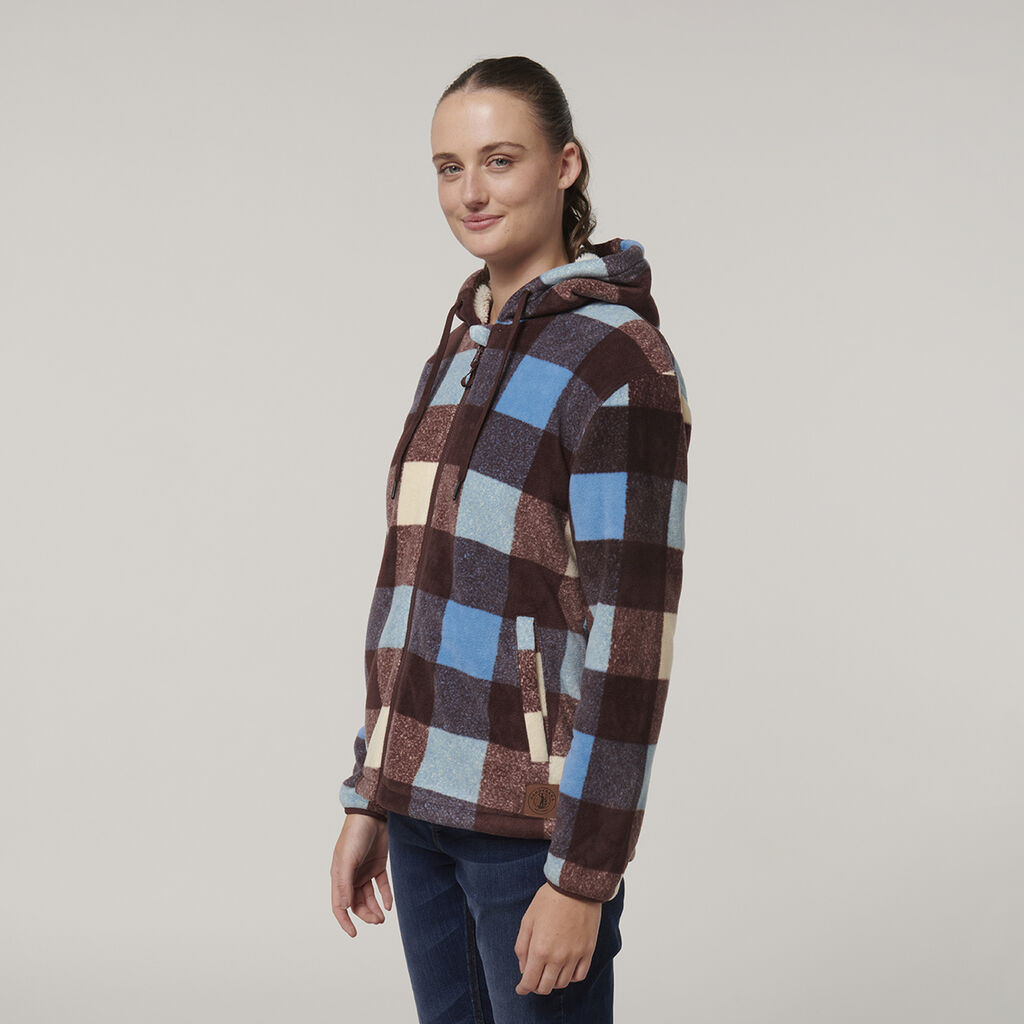 Womens Check Zoodie