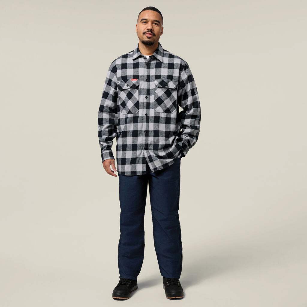 Moleskin Plain Front Denim Work Jeans