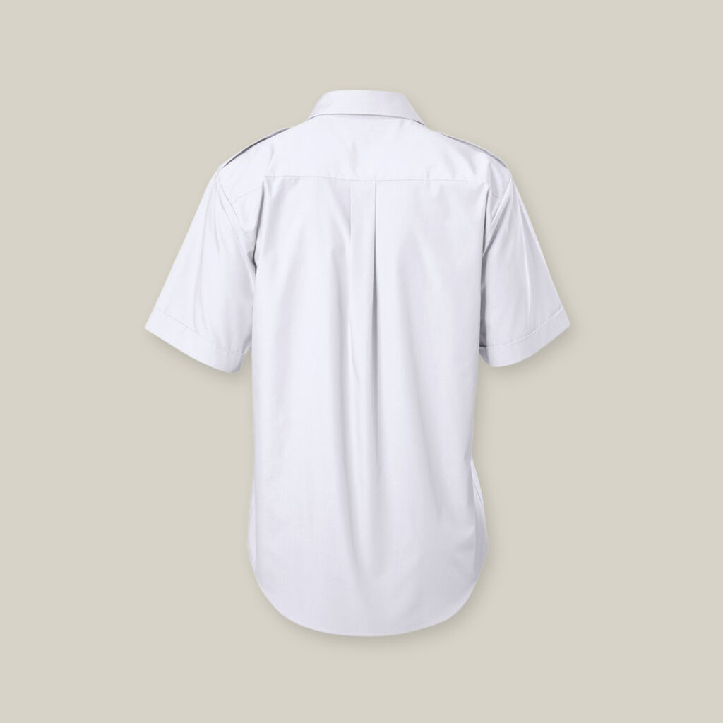 Short Sleeve Permanent Press Shirt With Epaulettes, Hard Yakka Australia