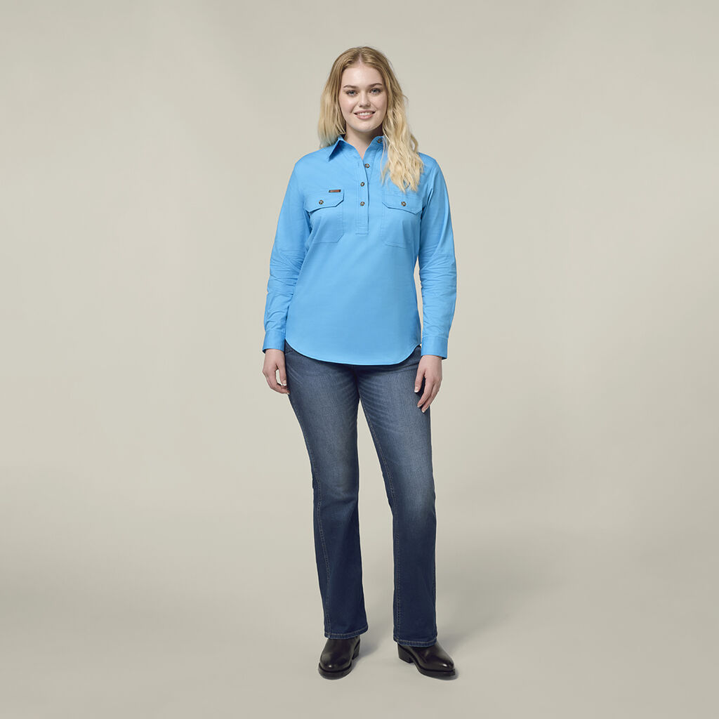 Womens Heritage Closed Front Drill Shirt