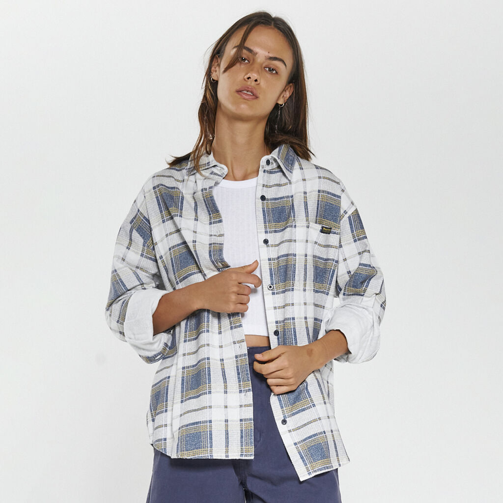 Hard Yakka x Thrills Flannel Long Sleeve Shirt