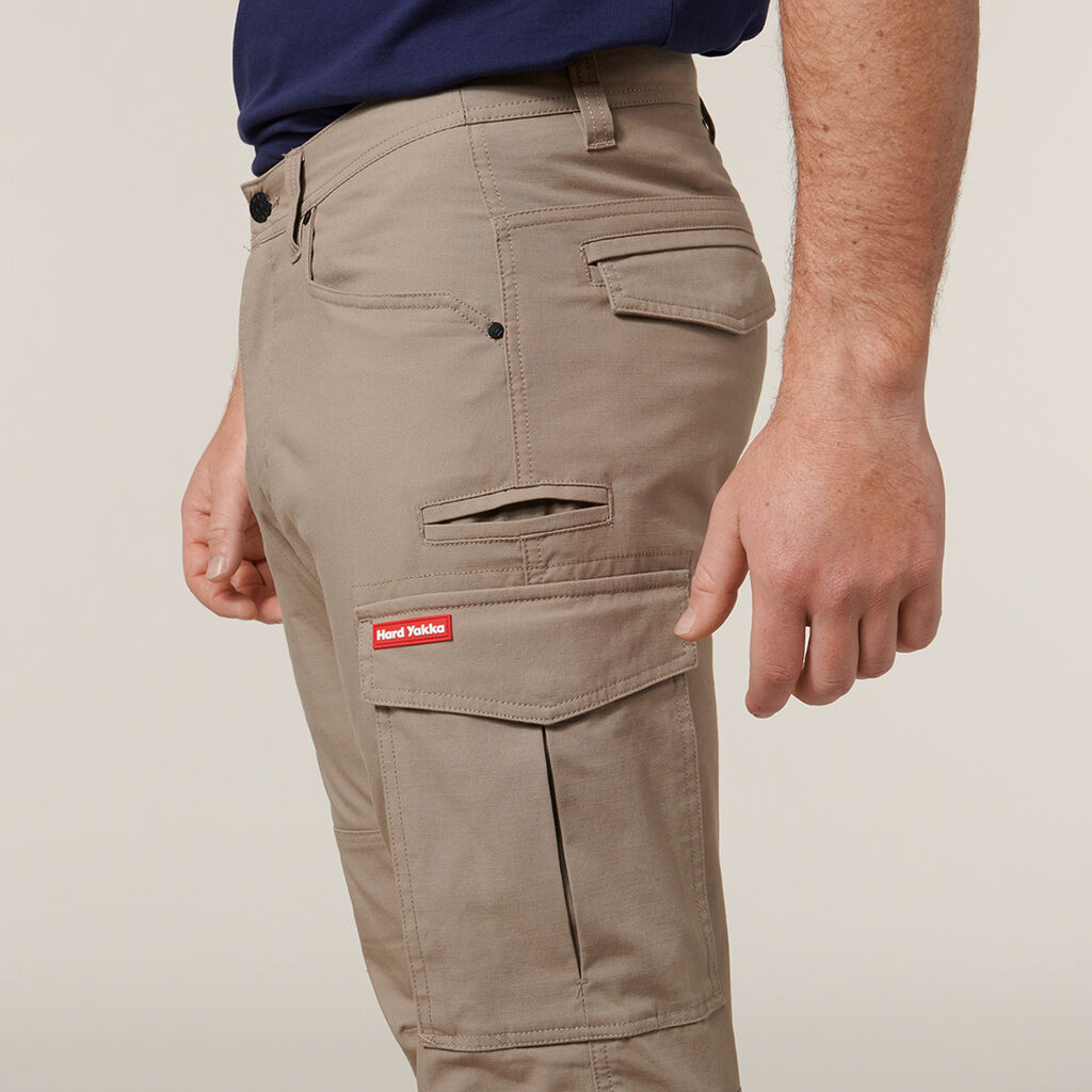 3056 Cuffed Cotton Cargo Work Pants