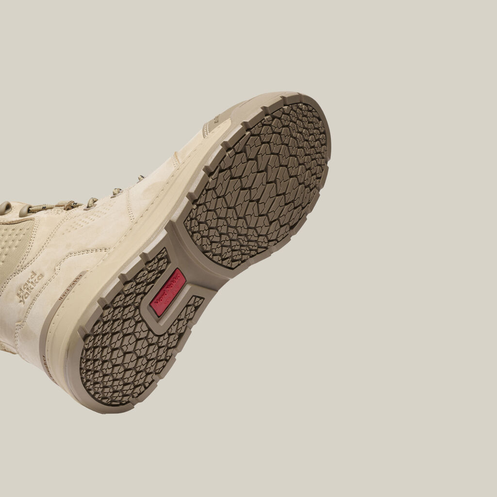 Evolution Lace Up & Side Zip 6" Steel Toe Safety Boot - Sand