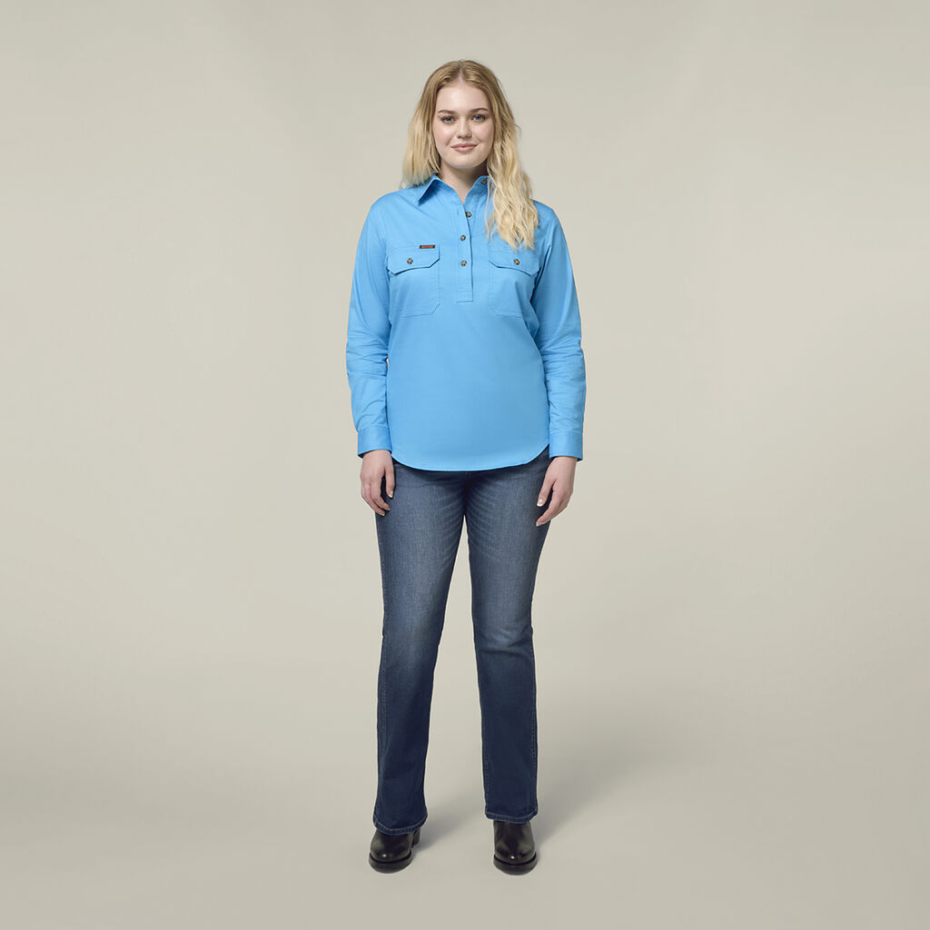 Womens Heritage Closed Front Drill Shirt