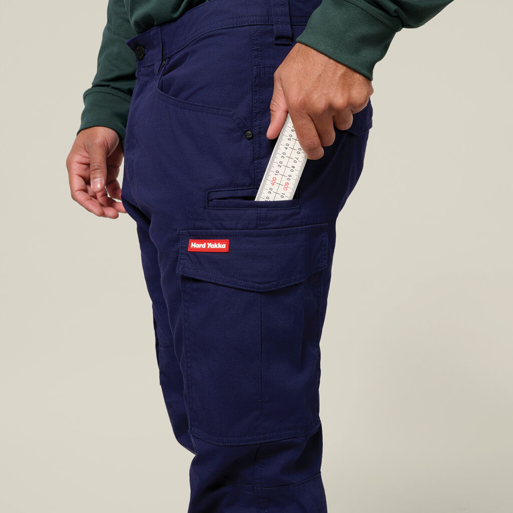 3056 Cuffed Cotton Cargo Work Pants