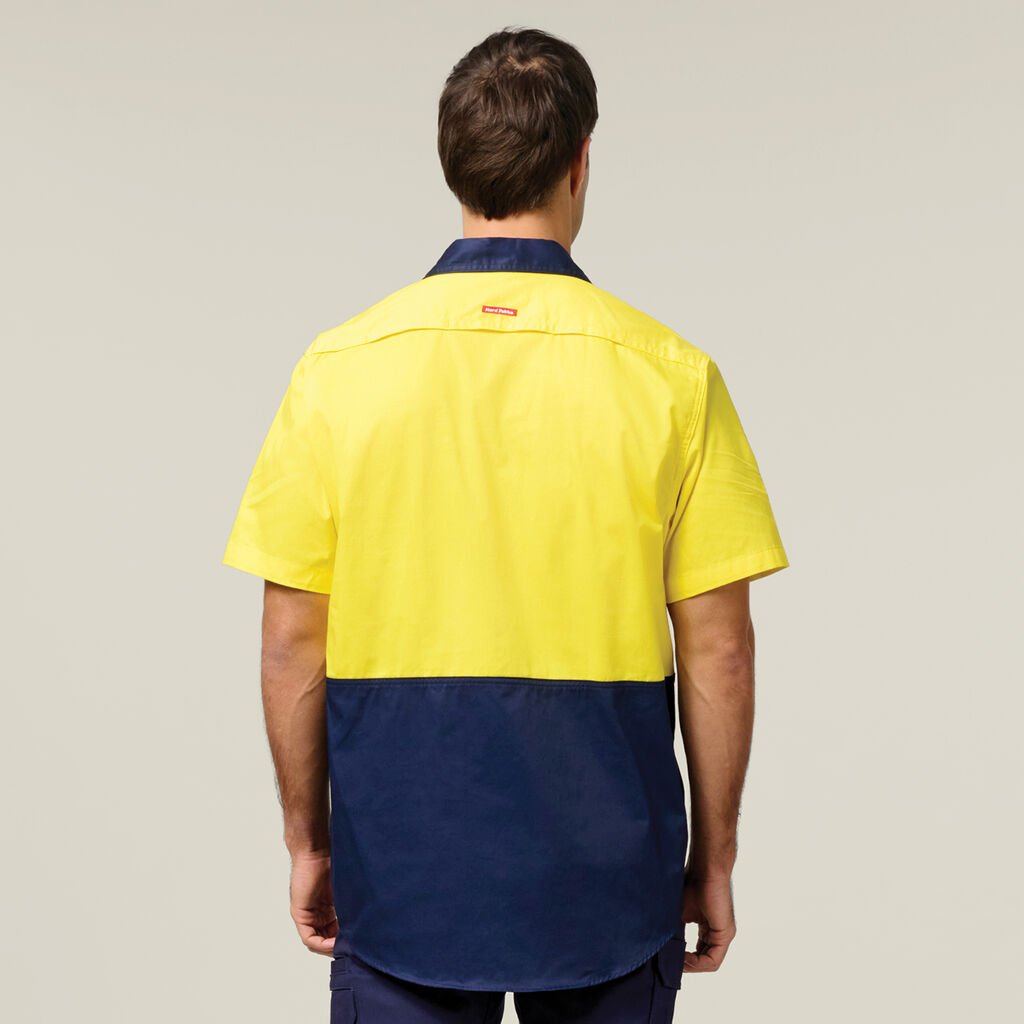 Core Hi-Vis Light Weight Vented Short Sleeve Cotton Shirt