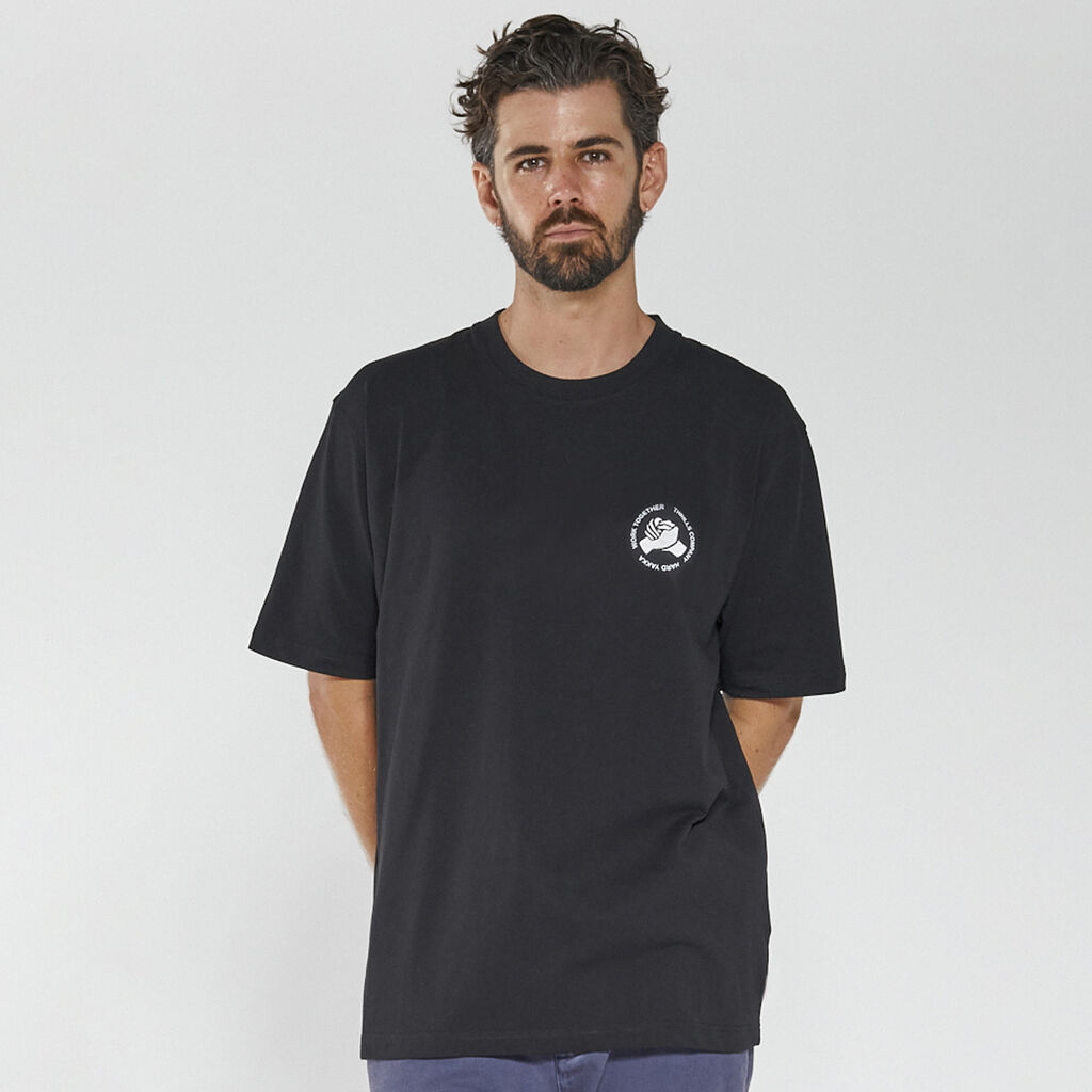 Hard Yakka x Thrills Work Together Oversize Fit Tee image number null
