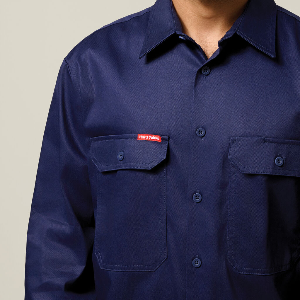 Cotton Drill Long Sleeve Shirt