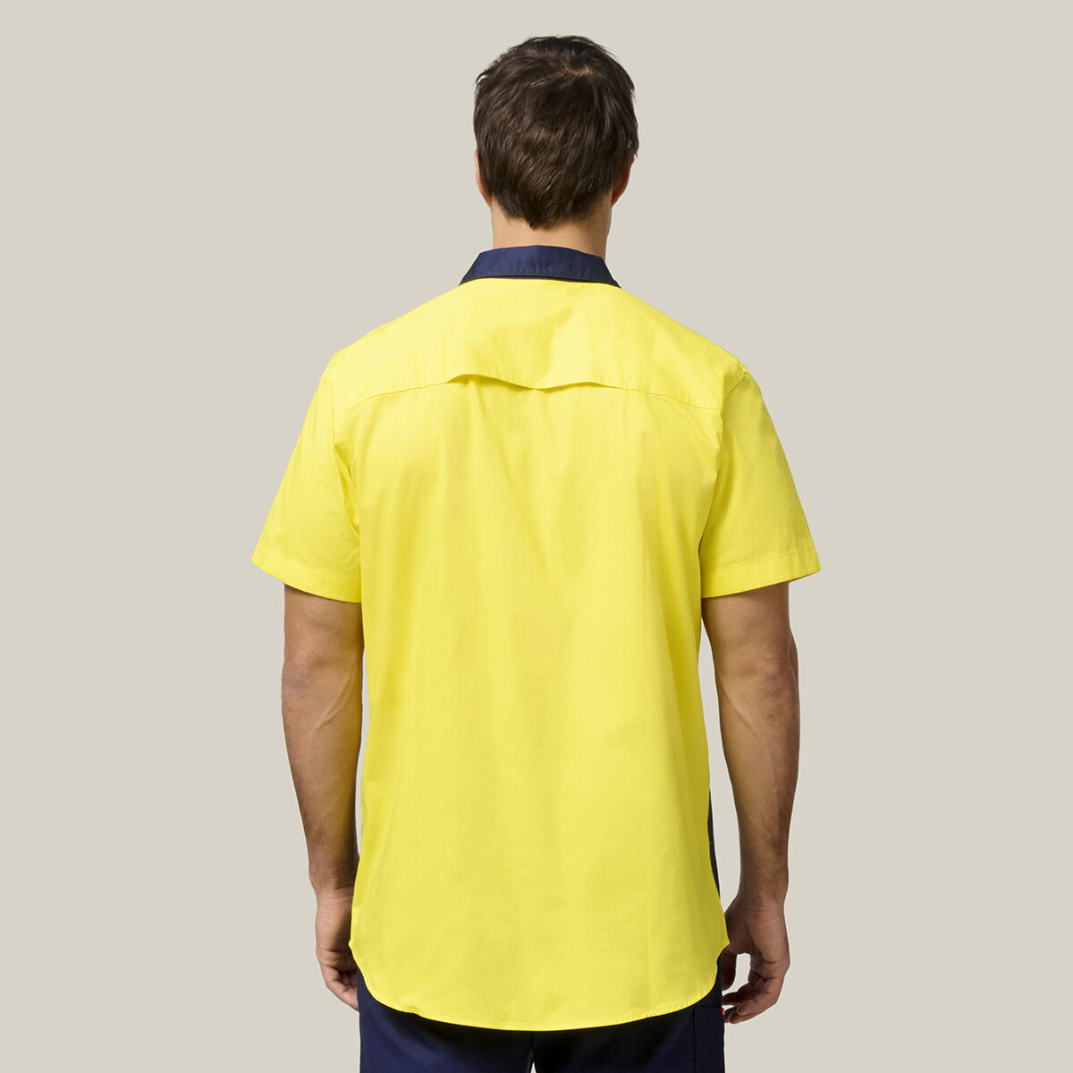 Koolgear Hi Vis 2Tone Vented Short Sleeve Shirt | Hard Yakka