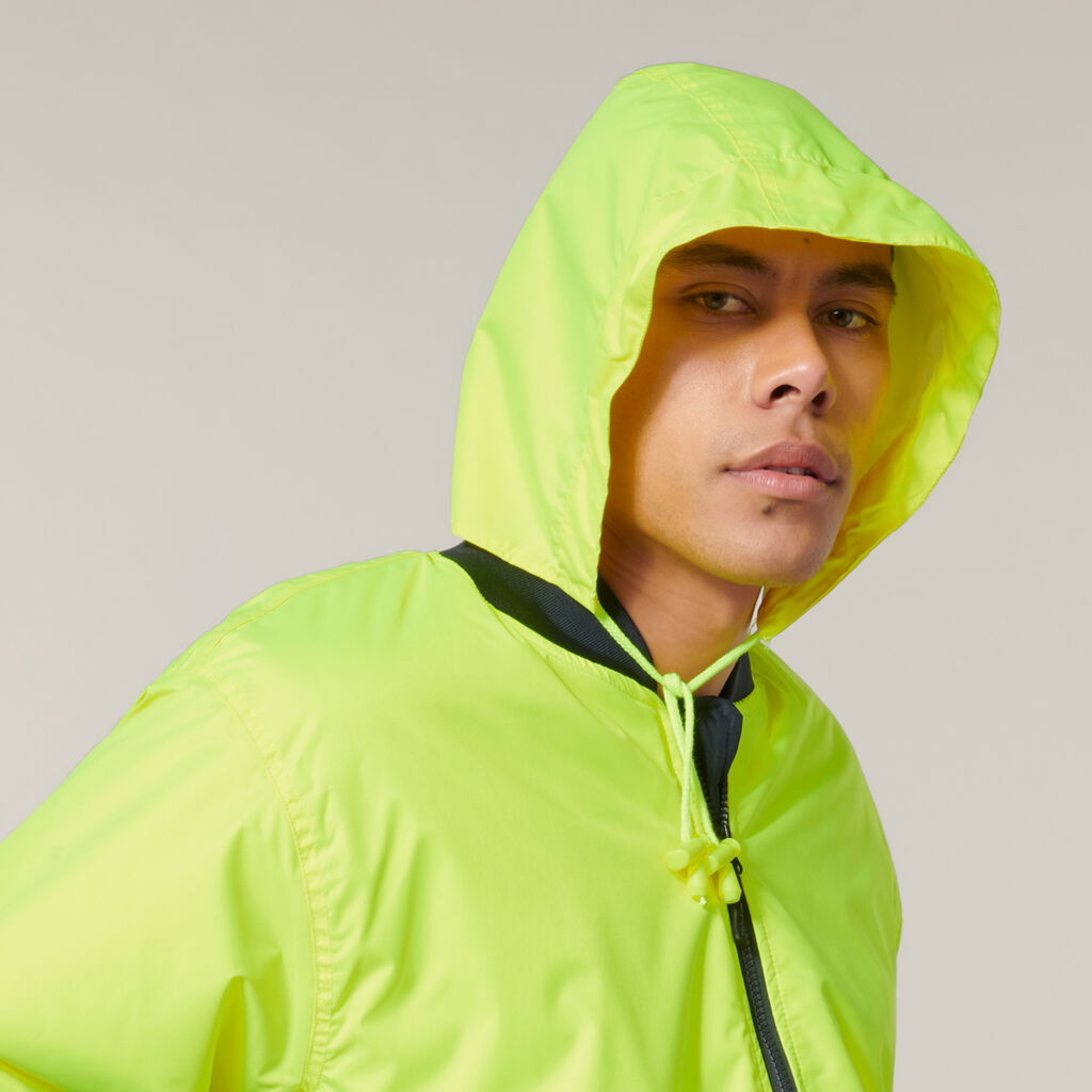 Core Hi-Vis 2 Tone Taped Waterproof Bomber Jacket