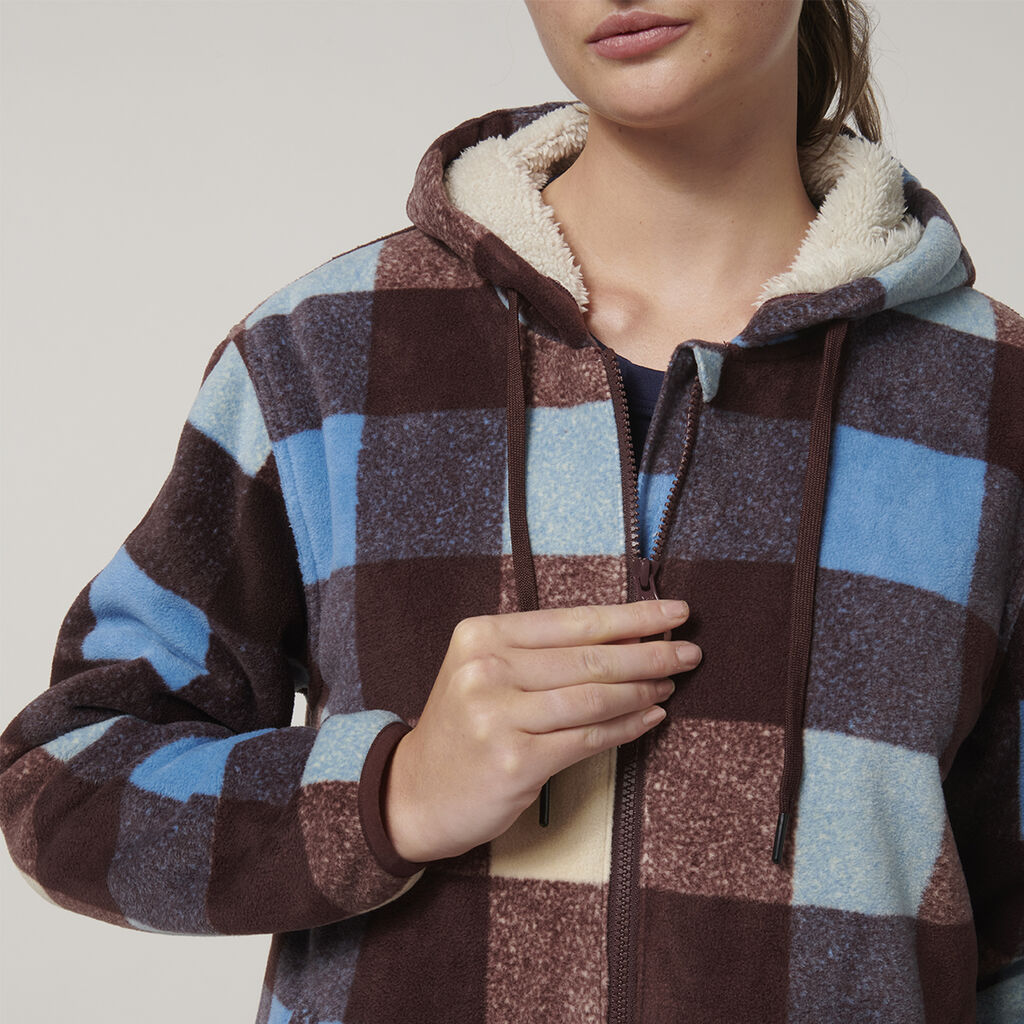 Womens Check Zoodie