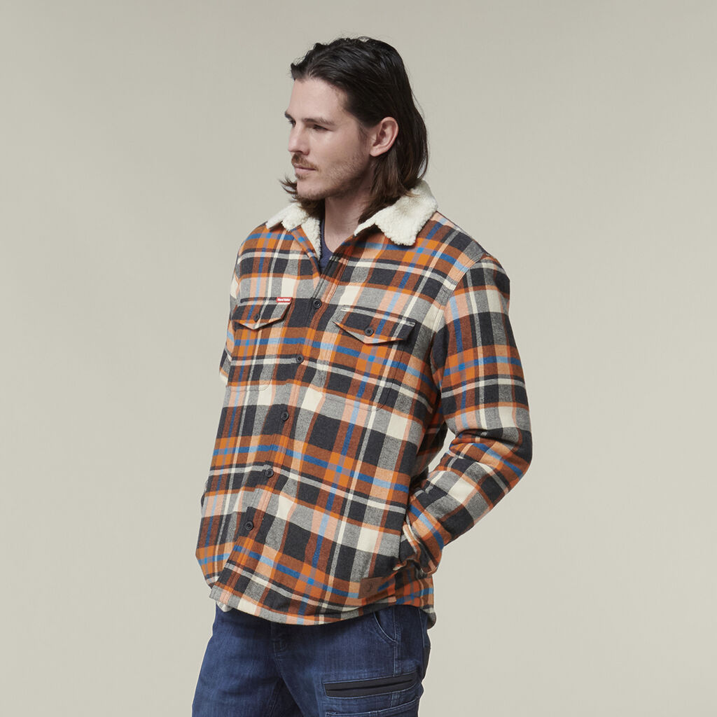 Heritage Trucker Sherpa Jacket | Hard Yakka Australia