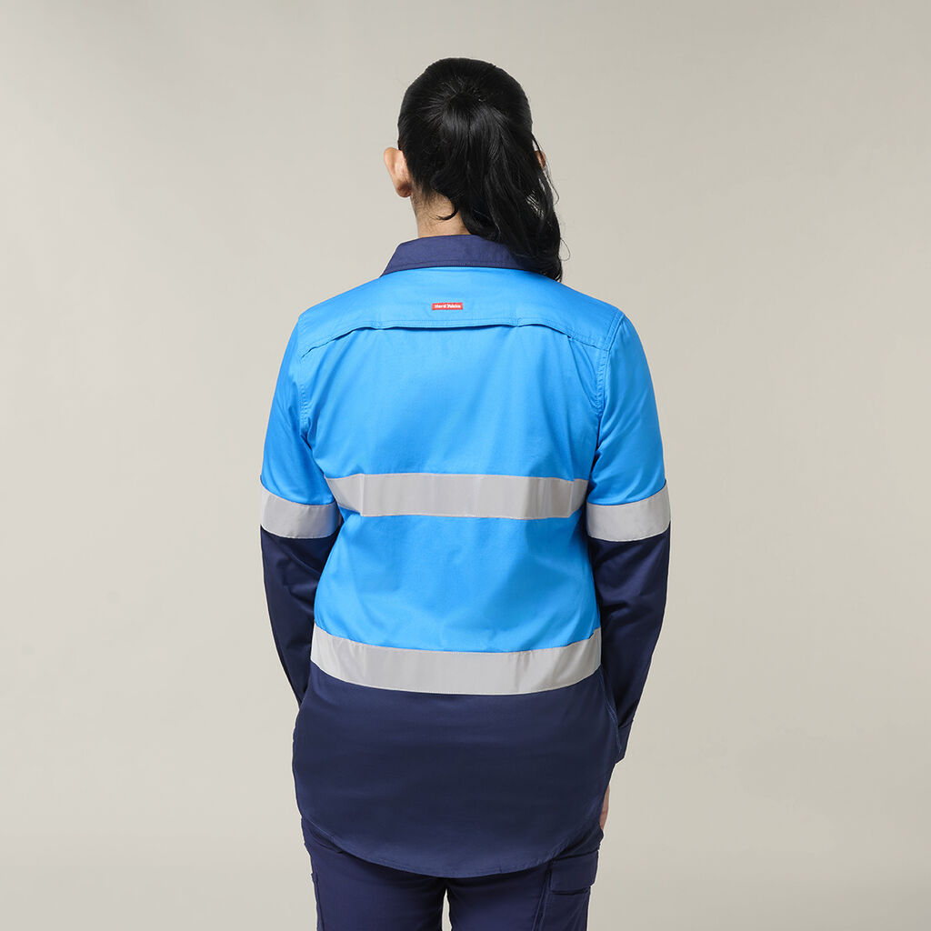 Women's Core Long Sleeve Lightweight Spliced Taped Vented Drill Shirt