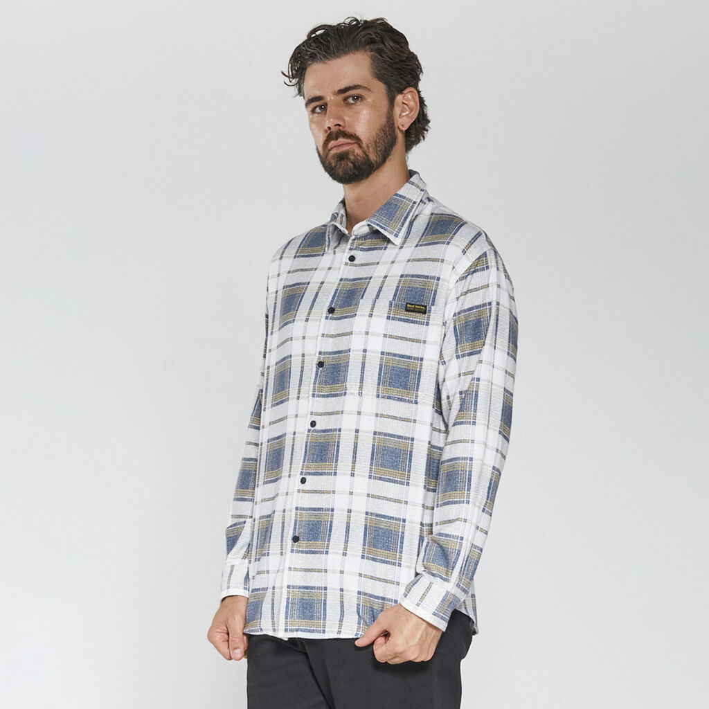 Hard Yakka x Thrills Flannel Long Sleeve Shirt