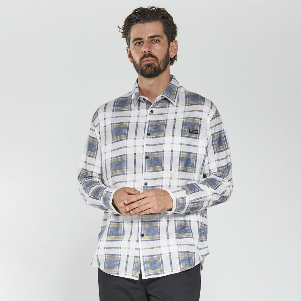 Hard Yakka x Thrills Flannel Long Sleeve Shirt