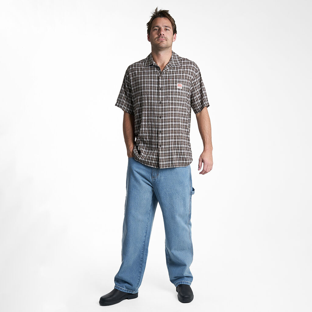 Hard Yakka X Thrills Short Sleeve Check Shirt