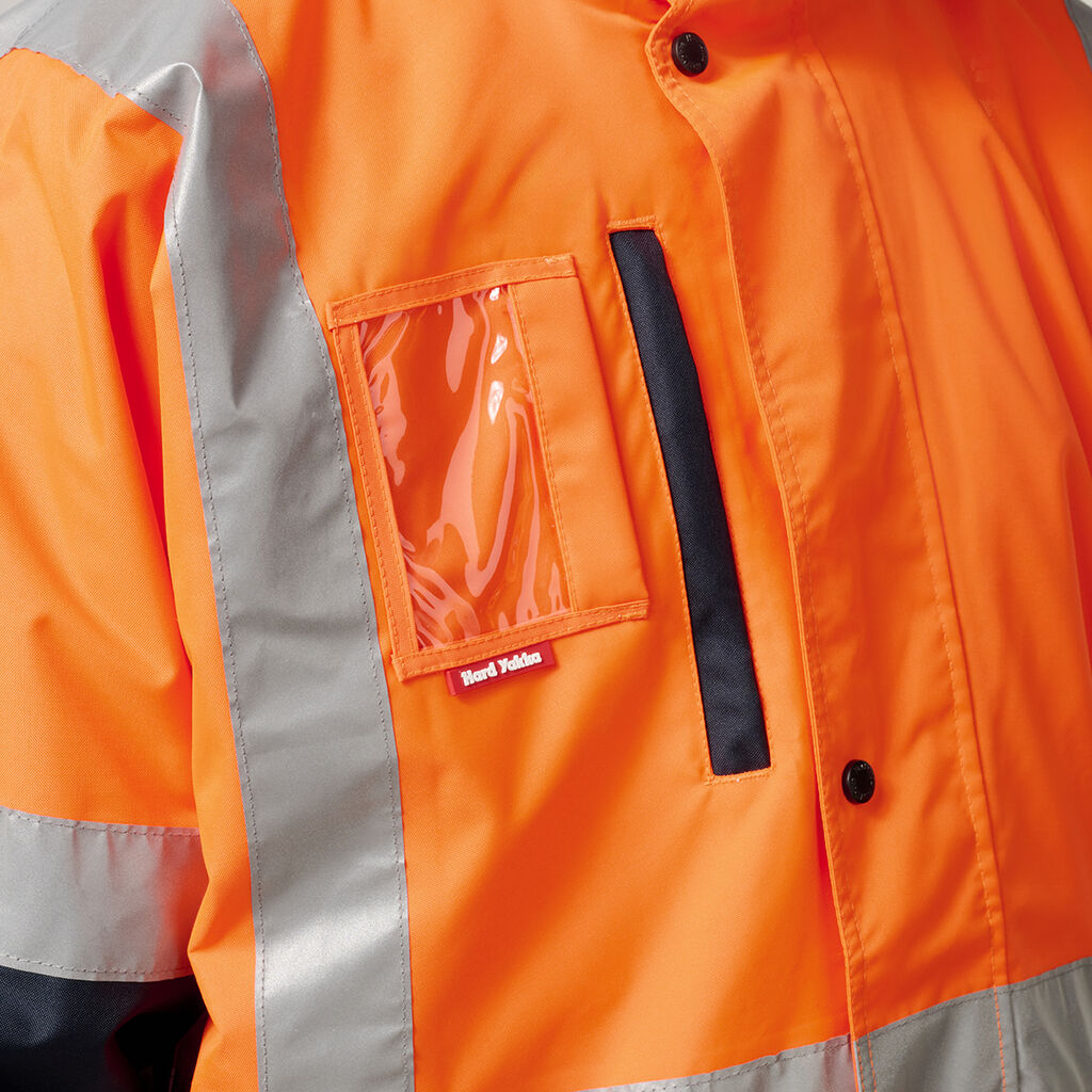 Hi-Vis 4-In-1 Taped Wet Weather Jacket
