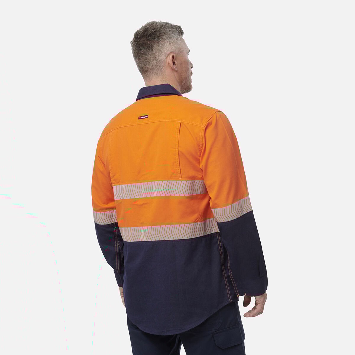 ShieldTec LENZING™ FR Hi Vis 2Tone Open Front Taped Shirt PPE1