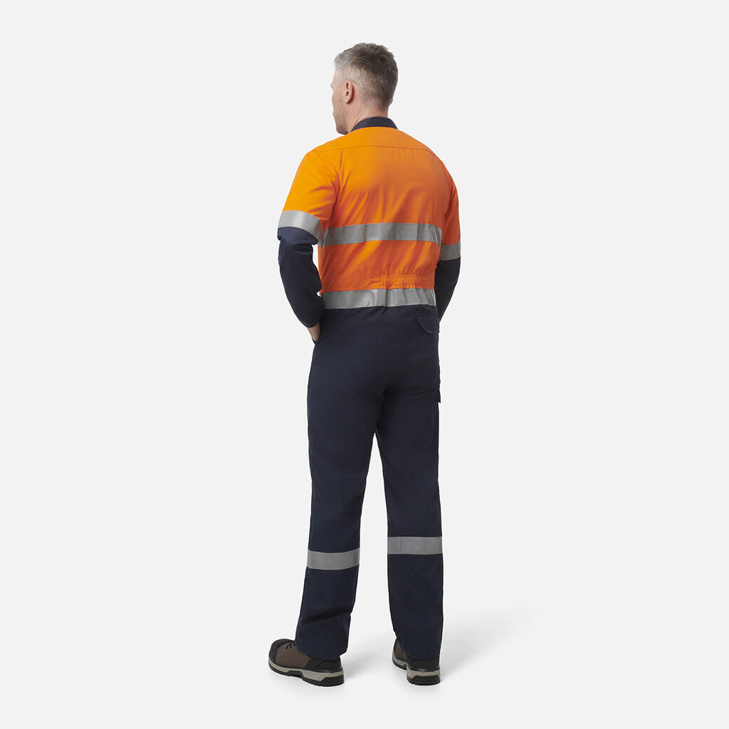 ShieldTec FR Hi Vis Two Tone Coverall With FR Tape PPE2