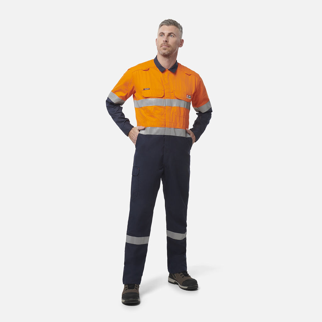 ShieldTec FR Hi Vis Two Tone Coverall With FR Tape PPE2