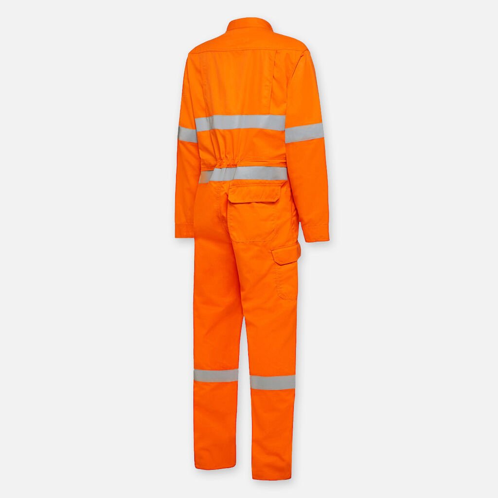 ShieldTec FR Light Weight Hi Vis Taped Coverall PPE2