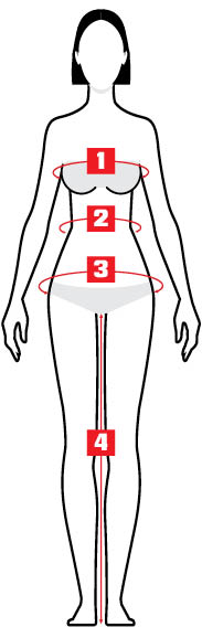 Size guide Women - Full